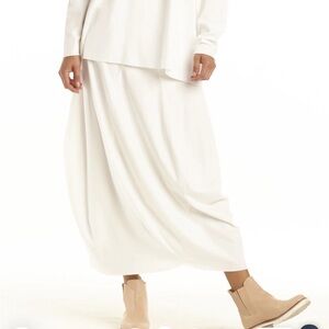 PLANET by Lauren G Pima Cotton Balloon Skirt